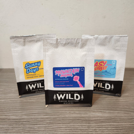 Coffee Flight - 3 Bag CLICK HERE to choose coffees